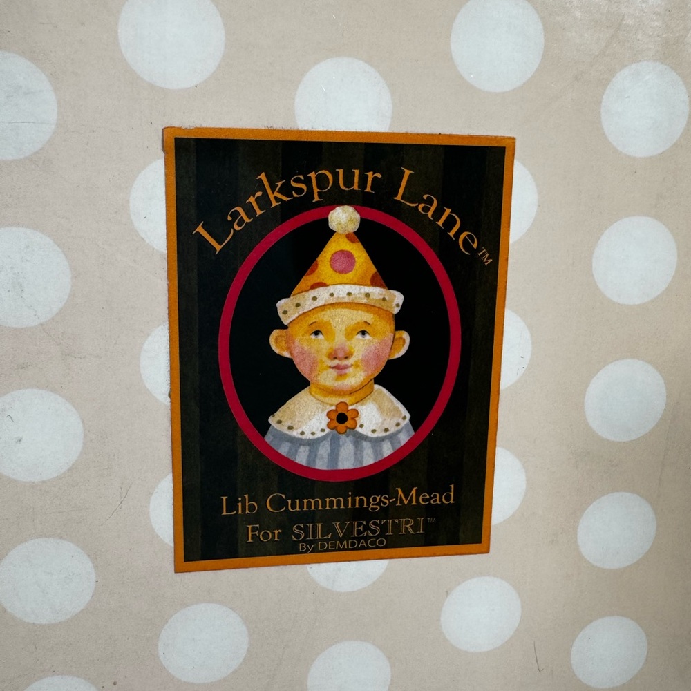 LARKSPUR LANE Baby Bop Drummer &Ethan Elf